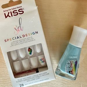 KISS Sol SPECIAL EDITION LIMITED EDITION PRIDE ARTIFICIAL NAILS & POLISH SET